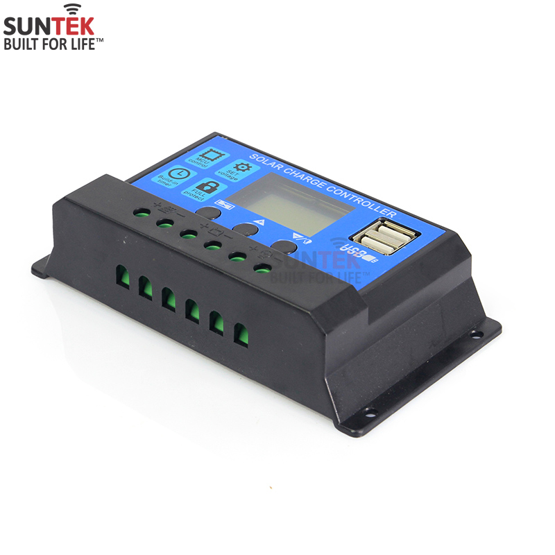 Bộ Điều Khiển Sạc Năng Lượng Mặt Trời 30A SUNTEK Solar Charge Controller - Tối ưu Nguồn điện sạc từ Tấm Pin Năng lượng Mặt trời cho Pin/Ắc Quy- Hàng Chính Hãng