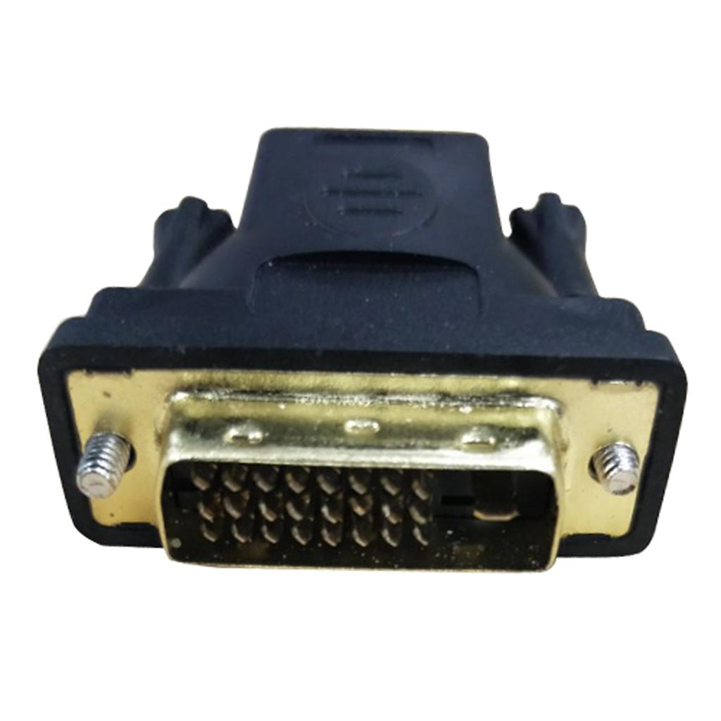 DVI-D24+1 Pin Male to  Female M-F Adapter Converter for HDTV LCD Monitor