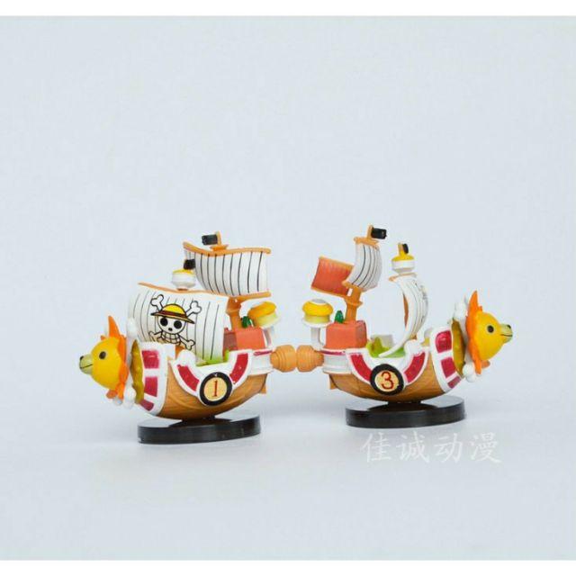 Mô hình thuyền Thousand Sunny và Going Merry trong One Piece dạng thu nhỏ