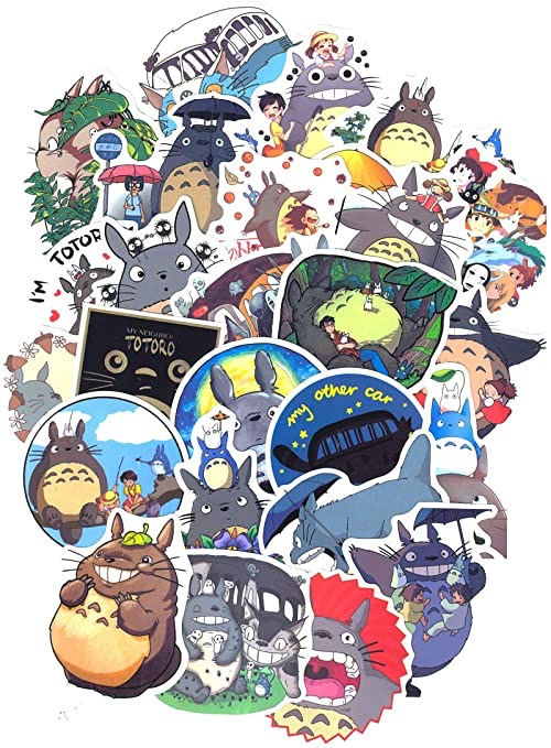 Sticker Totoro set 60 ảnh có ép lụa