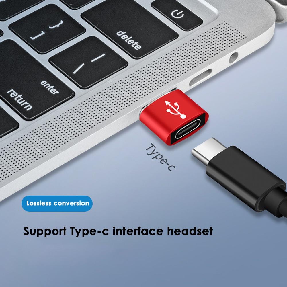 Mini Type-C Female to USB 3.0 Male Adapter Data Transfer Charging OTG Connector