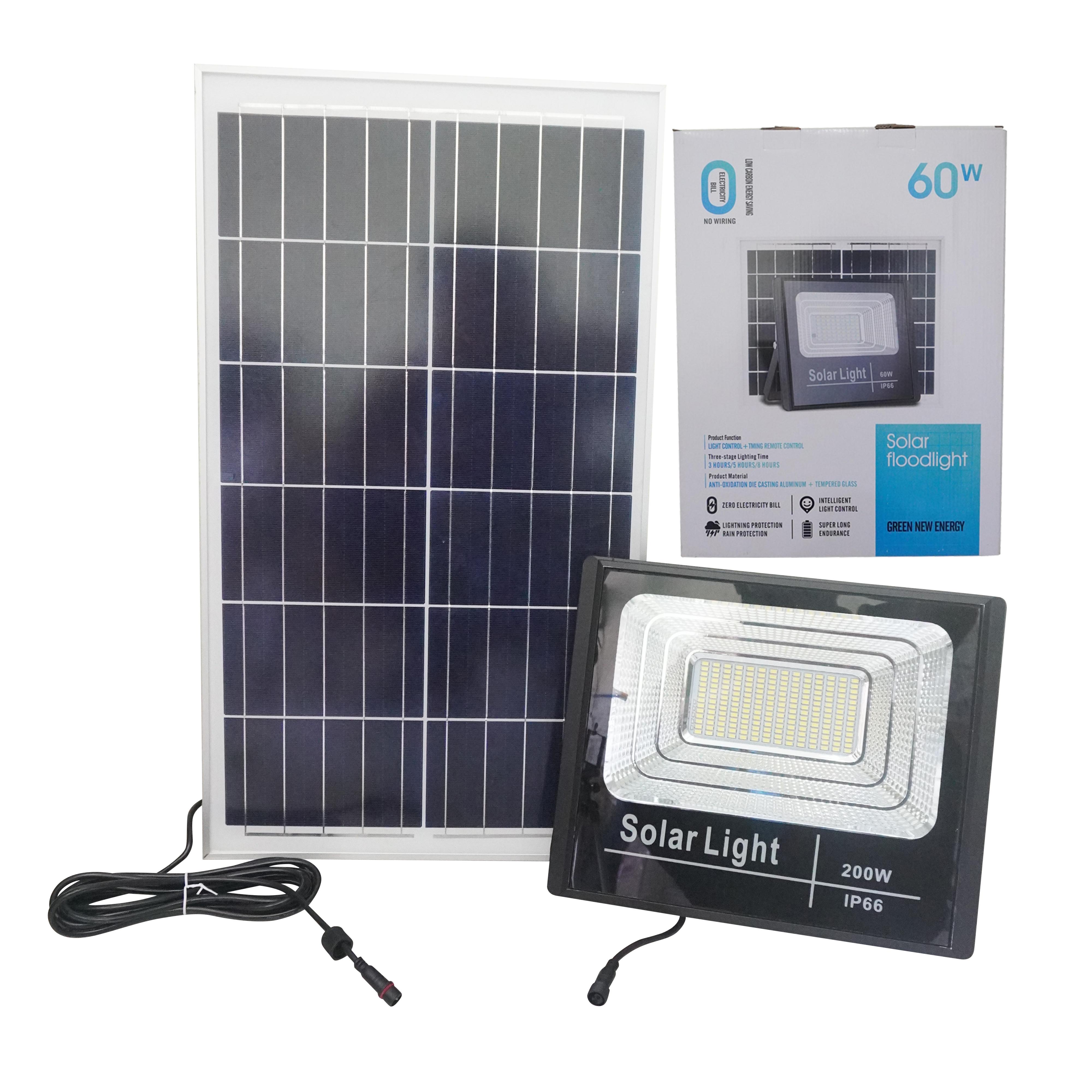 ĐÈN PHA NĂNG LƯỢNG MẶT TRỜI SOLAR LIGHT công suất 200W