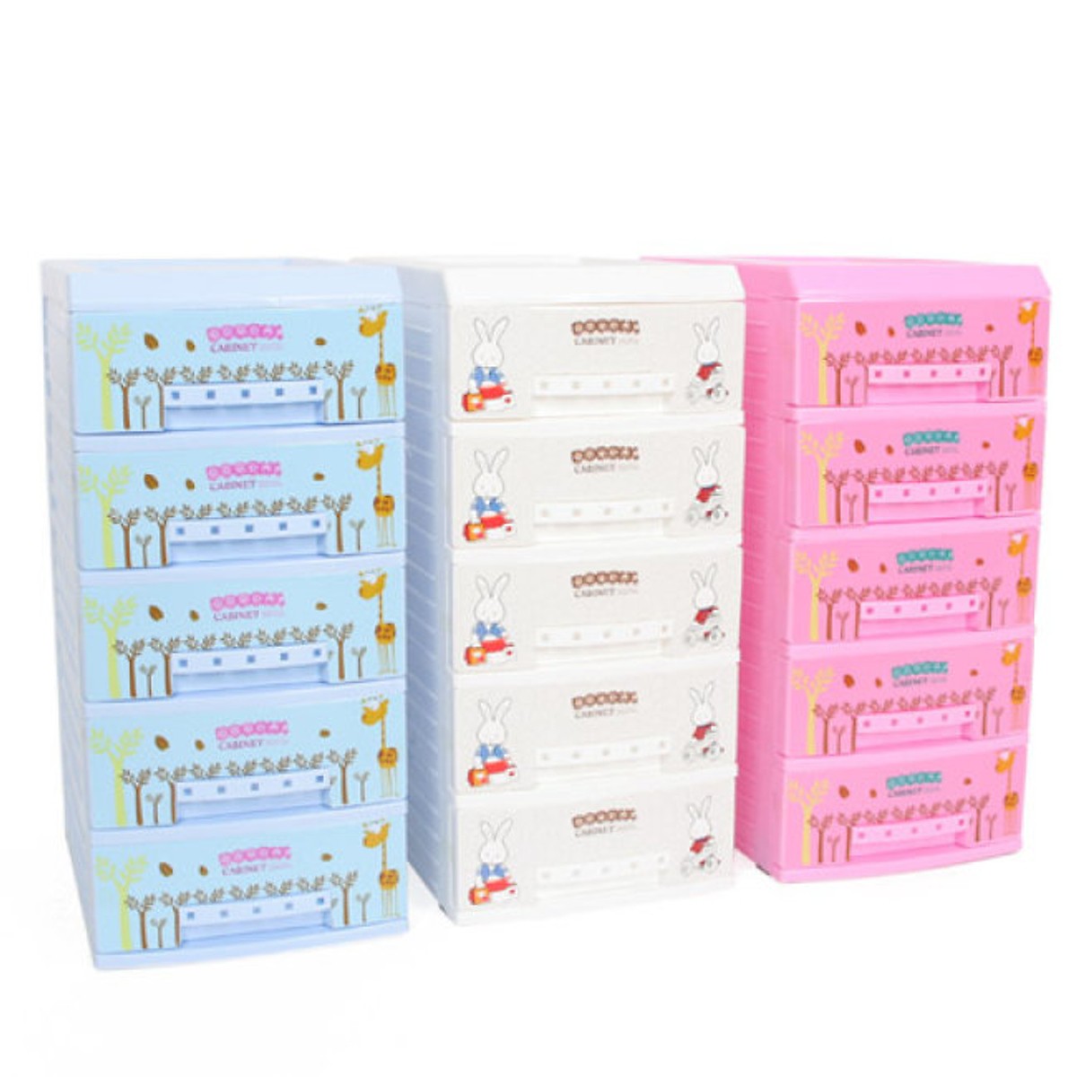 Tủ Doremi 5 Tầng - Màu ngẫu nhiên