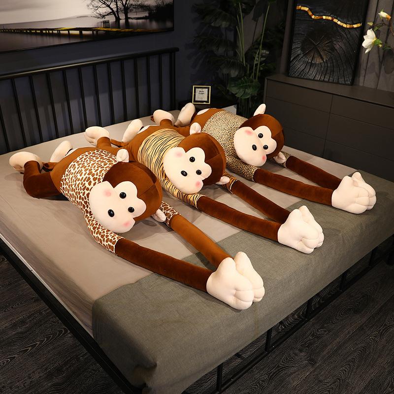 80Cm/160Cm Lớn Khỉ Sang Trọng Đồ Chơi Gối Kawaii Thú Nhồi Bông Đồ Chơi Động Vật Đồ Chơi Cho Trẻ Em Trai/Trẻ Em/Đồ Chơi Trẻ Em Dễ Thương Cô Gái Món Quà