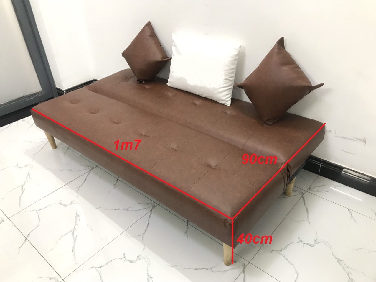 Bộ ghế sofa bed sofa giường 1m7x90 phòng khách linco14 sa lông, sô pha