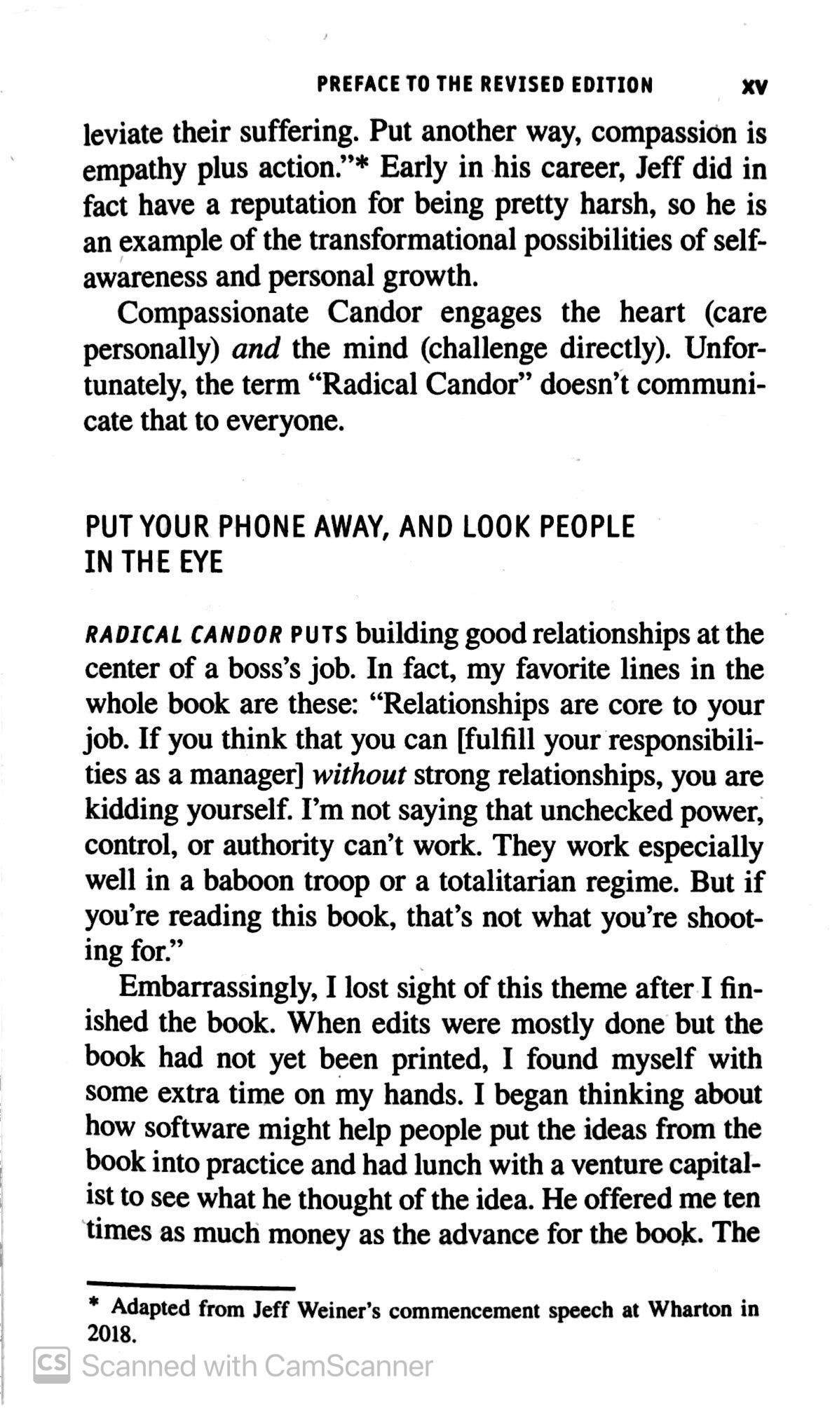 Radical Candor: How To Get What You Want By Saying What You Mean