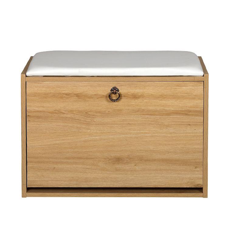 TỦ GIÀY THÔNG MINH BẰNG GỖ SMHOME 01 (NÂU) - BẢO HÀNH 1 NĂM