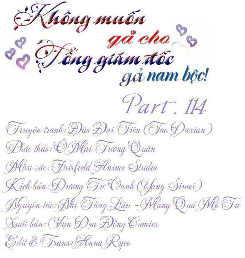 không gả cho tổng tài, gả cho người hầu chapter 114 1