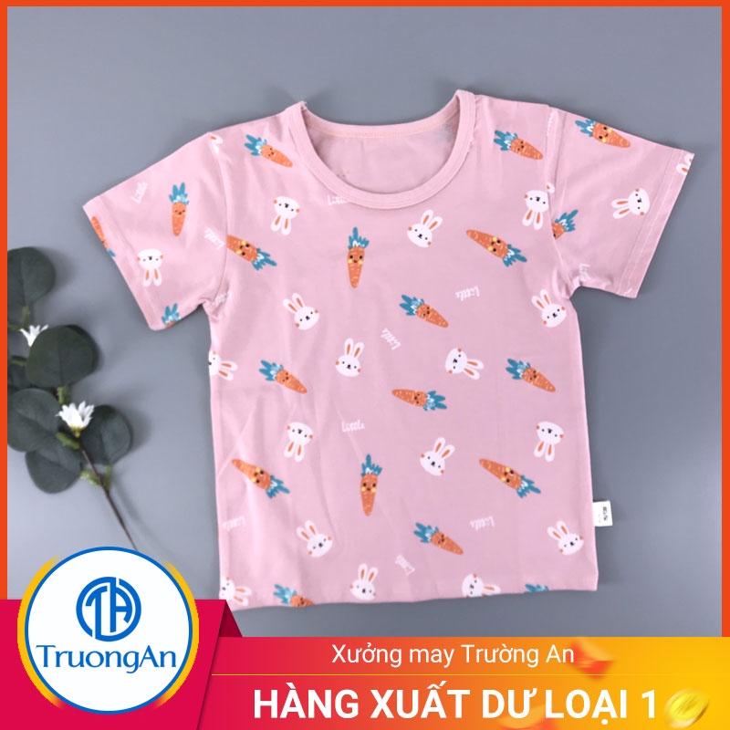 Bộ quần áo trẻ em cotton hình thỏ và cà rốt