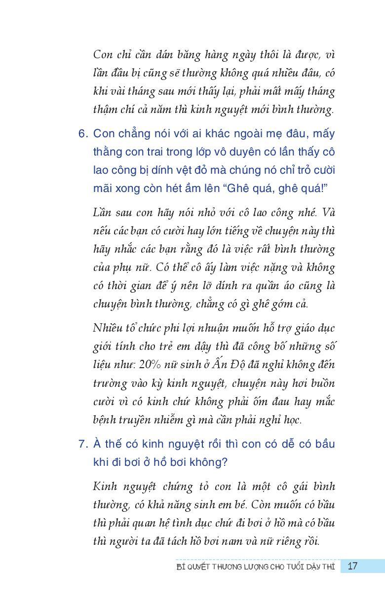 Sách Bí Quyết Thương Lượng Tuổi Dậy Thì