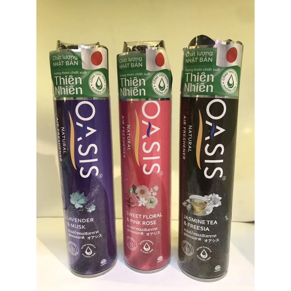Xịt ĐUỔI MUỖI,xịt THƠM PHÒNG OASIS NATURAL