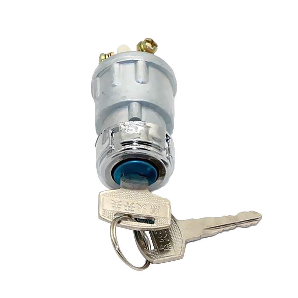 12V Car Motorcycle Bike Boat Universal Ignition Key Switch Barrel