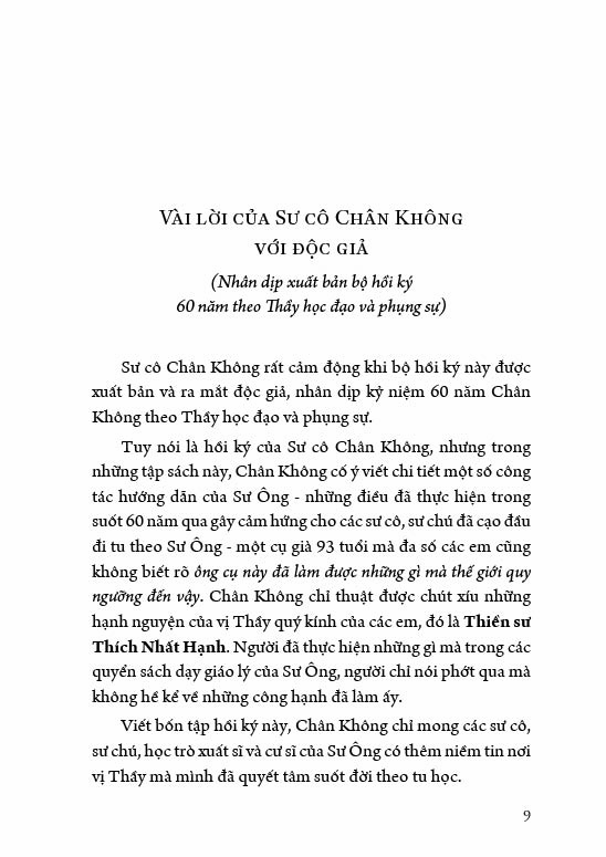 60 năm theo Thầy học đạo và phụng sự