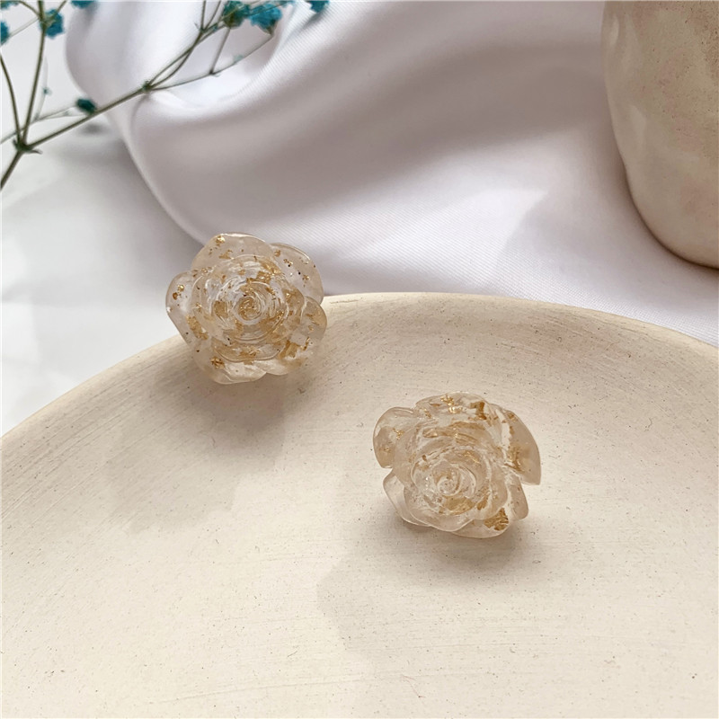 Hàng Quảng Châu - BÔNG TAI HOA HỒNG SIÊU CUTE - PK19025