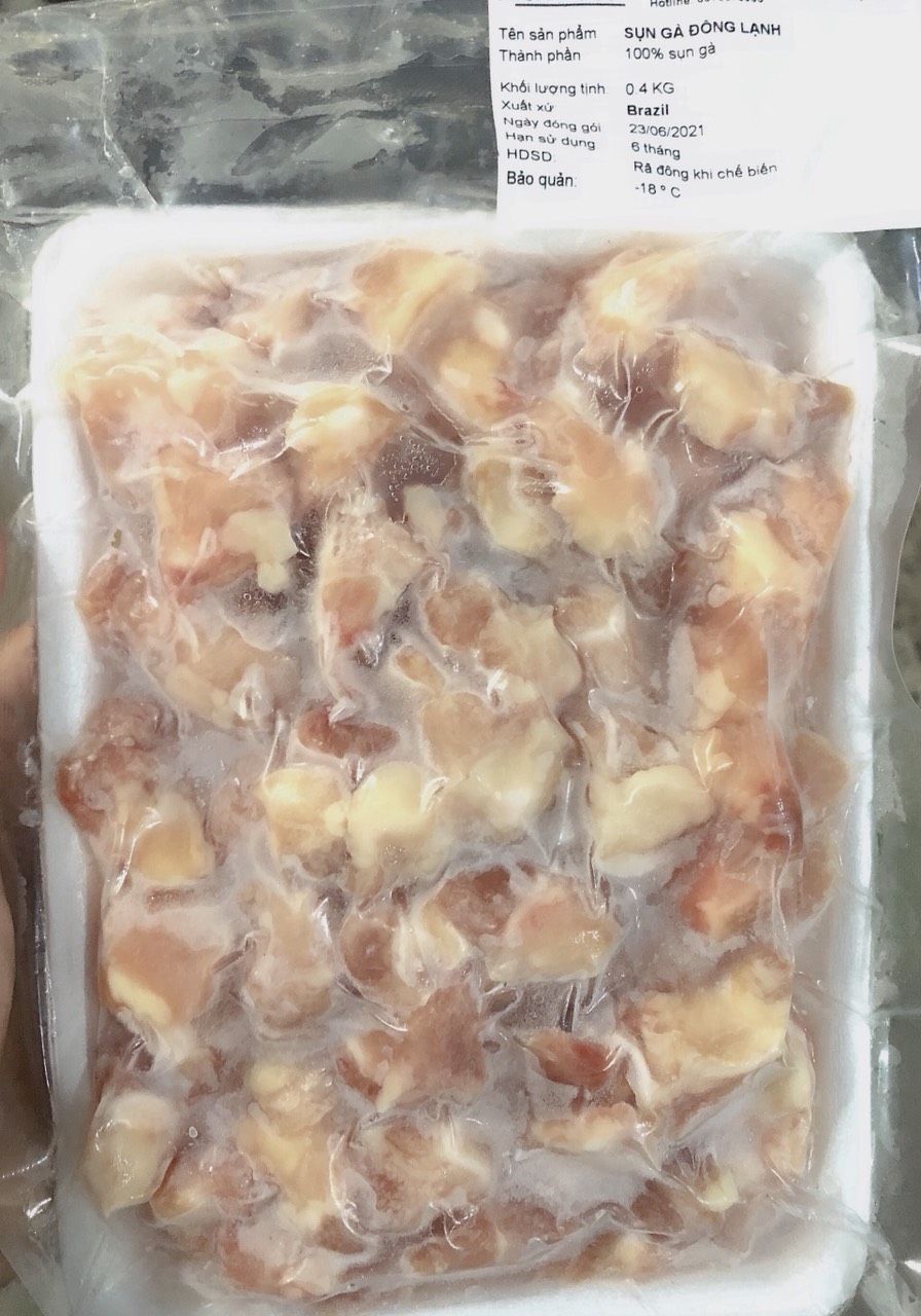 Sụn gà Brazil 400g/khay