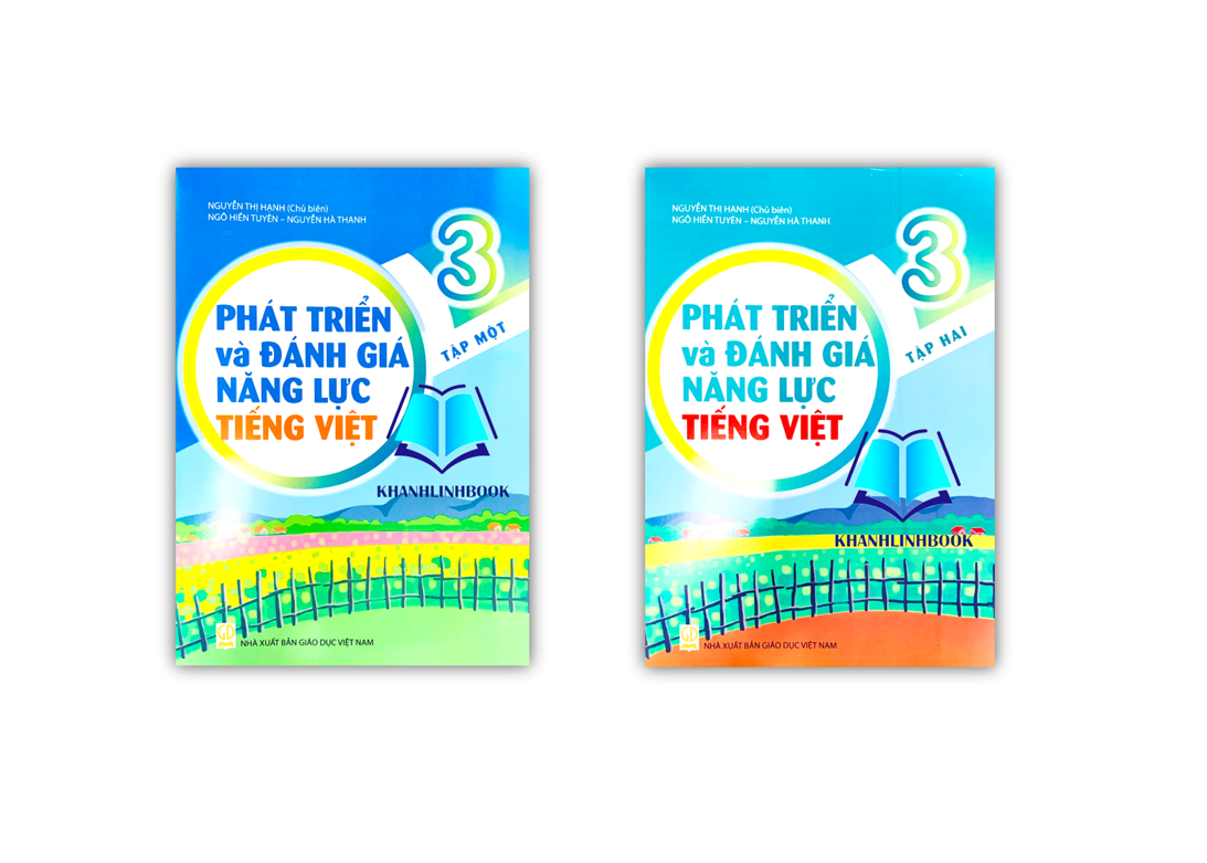 Sách - Combo phát triển và đánh giá năng lực tiếng việt 3 tập 1 + 2