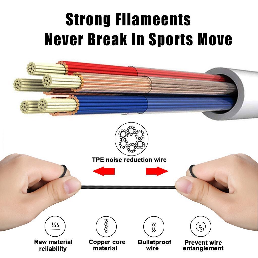 5Pieces 2  G Shape Clip-Ear Headset Earpiece with PTT for