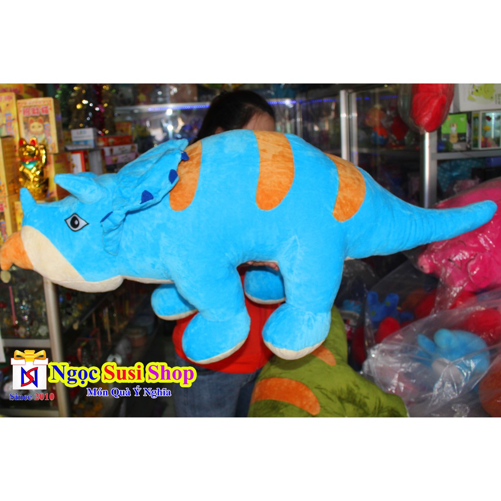 GỐI ÔM KHỦNG LONG 3 SỪNG KHỔNG LỒ