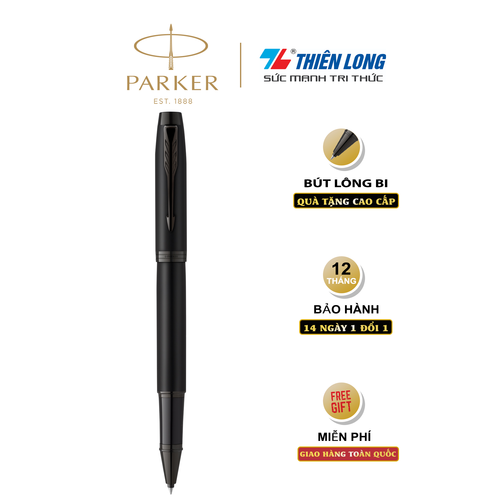 Bút lông bi Parker IM Achromatic Black-2127743