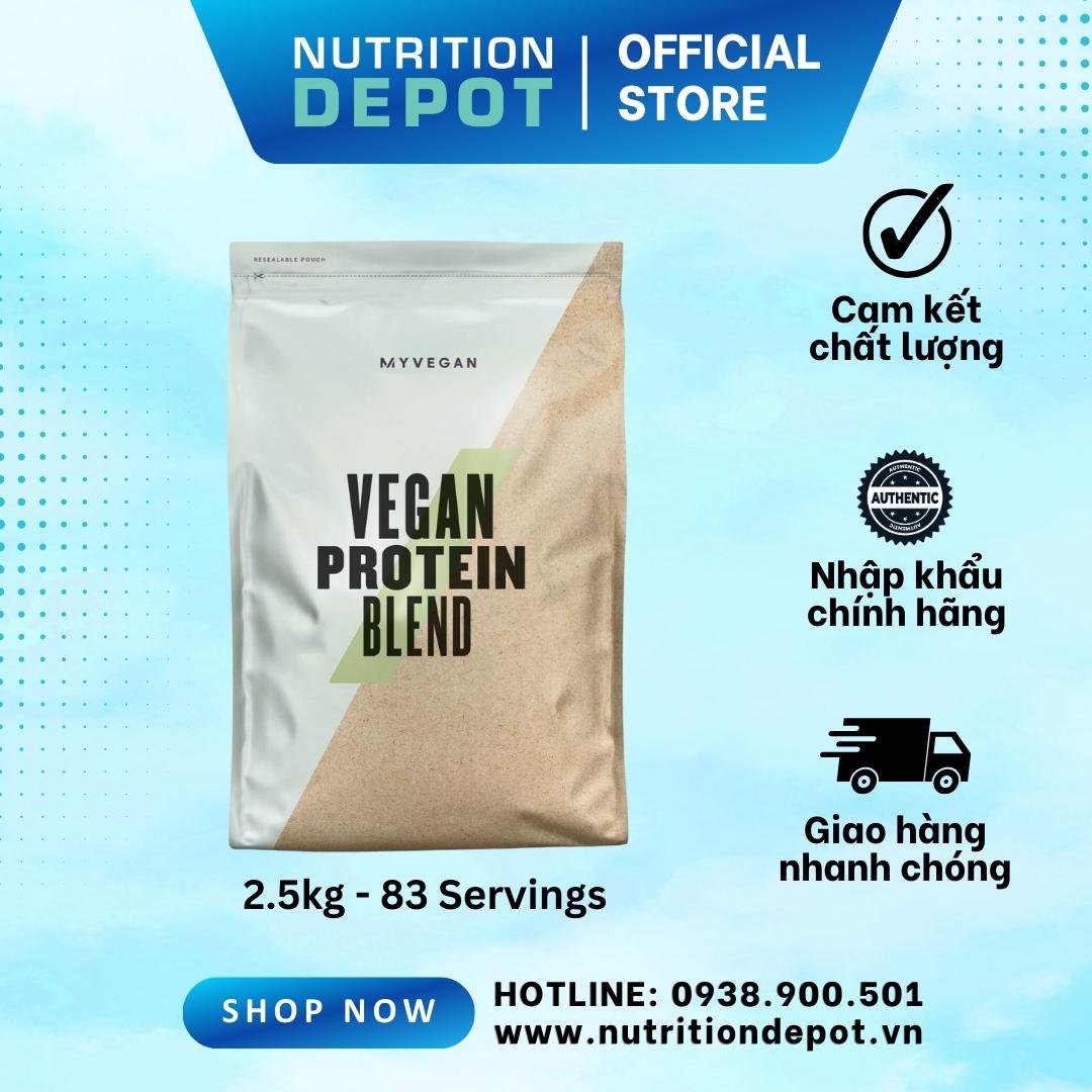 Sữa bổ sung đạm dành cho người ăn chay Vegan Blend Protein 2.5kg - Nutrition Depot