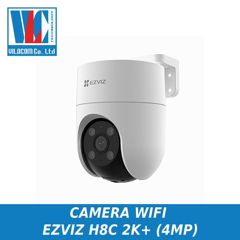 Camera WIFI EZVIZ H8C 2K  VÀ H8C 2K+ quay xoay, tự đông theo dõi chuyển động thông minh - Hàng chính hãng