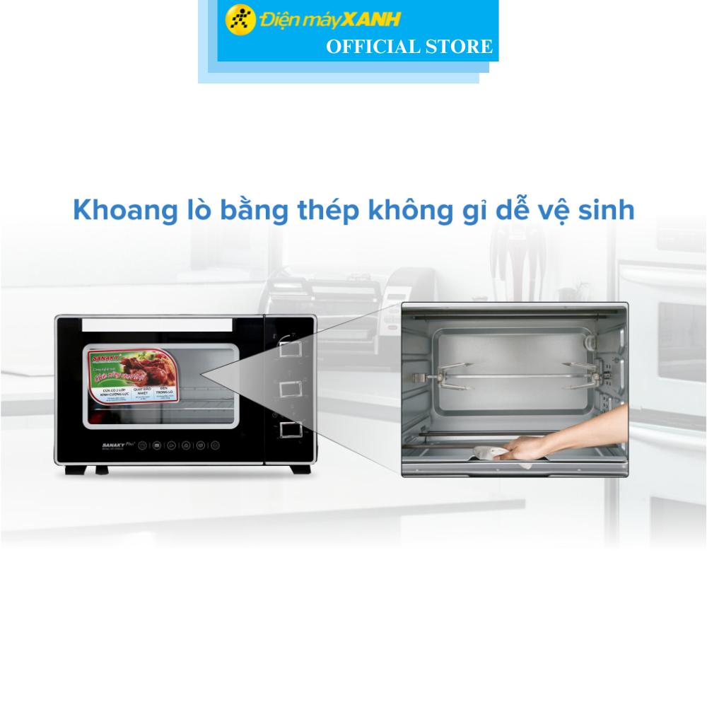 Lò nướng Sanaky VH3599S2D 35 lít - Hàng Chính Hãng