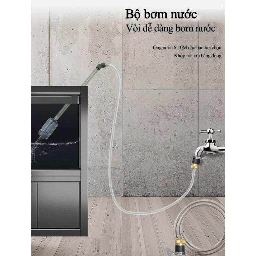 Máy thay nước bể cá, lọc cát sạc Ultra wash RELAXED EFFORT