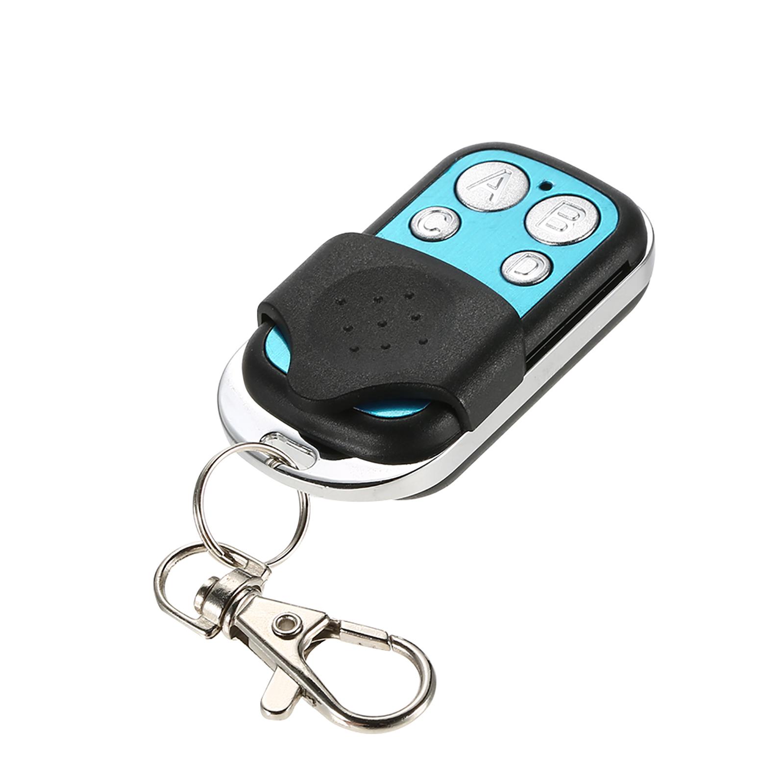 RF Remote Controller ITEAD 433MHz Wireless Control Electric Gate Door 4 Buttons Push Cover Smart Remote Controller for Sonoff RF 433Mhz Controlled Devices Wall Light Switch And Wireless Smart Switch Module Key Fob Controller 1527 Chip