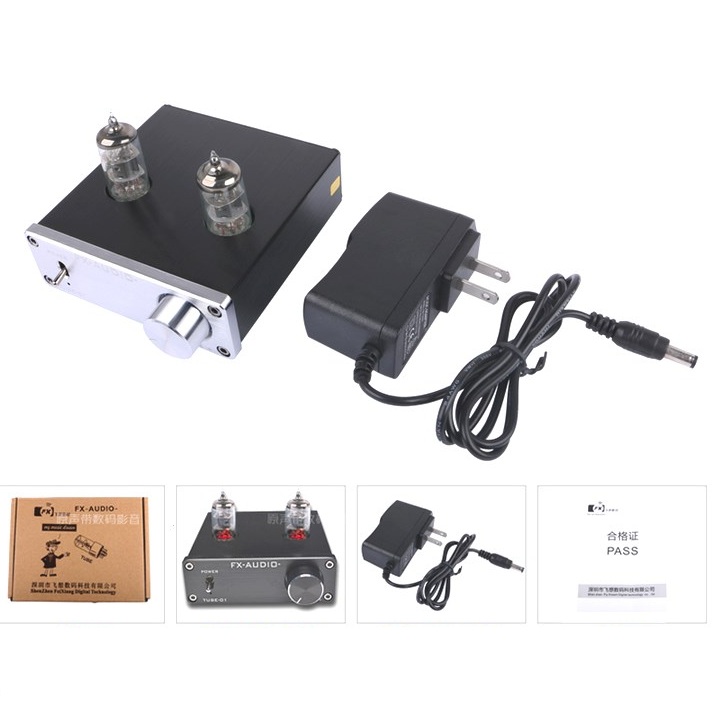 Preampli FX-Audio TUBE-03 6J1 Preamplifier Đèn, Chỉnh Bass-Treble - Hàng Nhập Khẩu