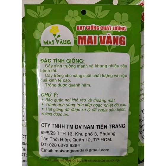 Hạt giống Bí Đao Chanh, Bí Ngồi Xanh F1 10 hạt
