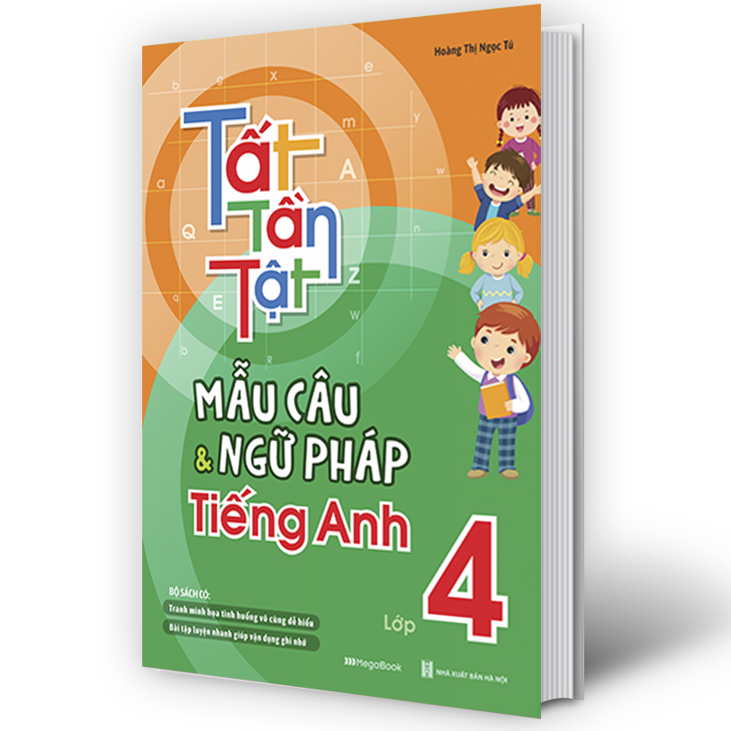 Combo 5 cuốn Tất tần tật mẫu câu và ngữ pháp tiếng Anh 1,2,3,4,5