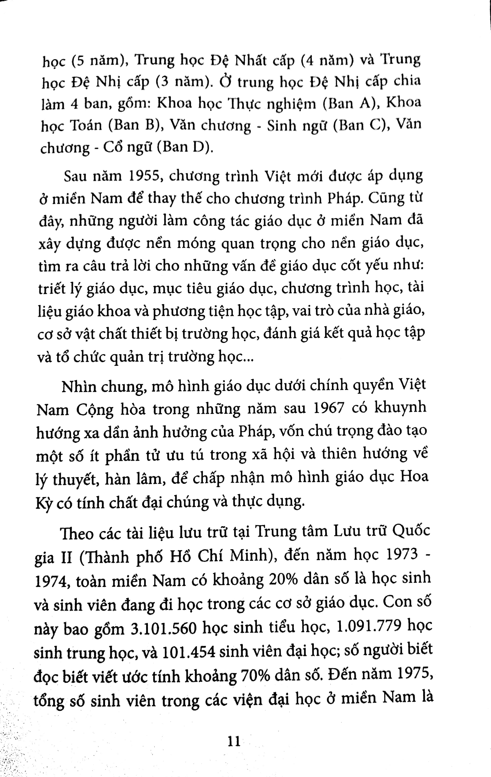 Giáo Dục Phổ Thông Miền Nam 1954-1975