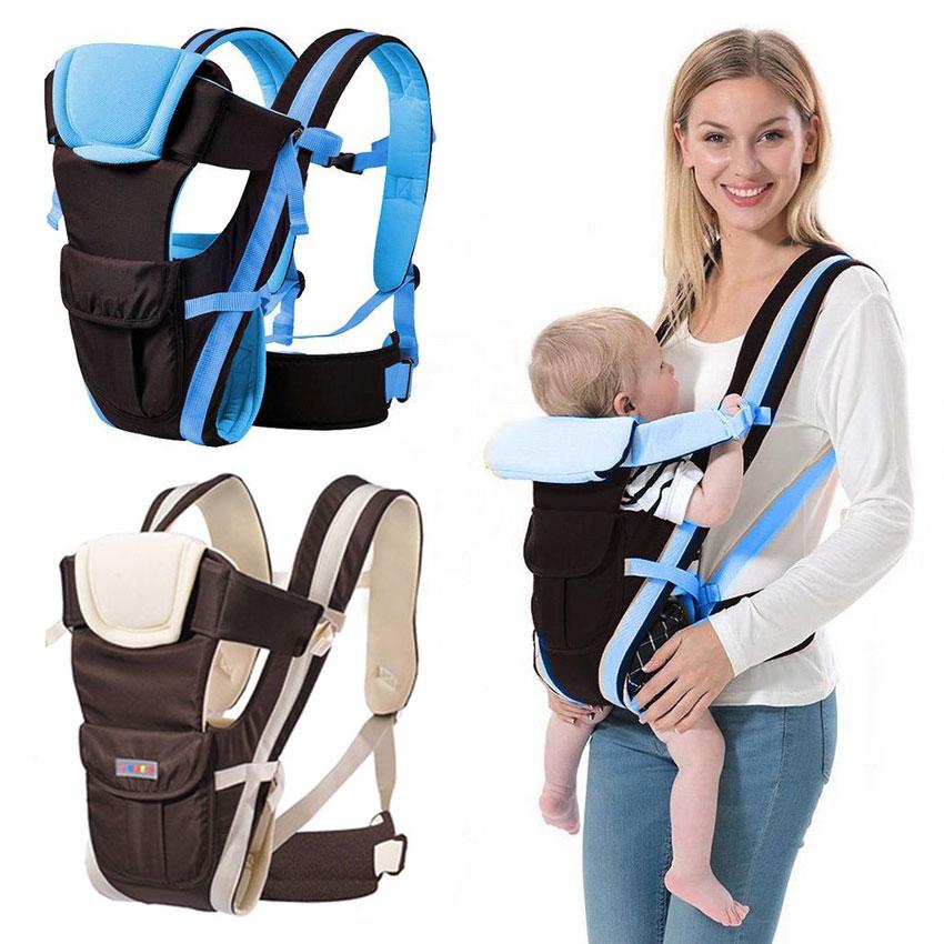 4 Trong 1 Thoáng Khí Trước Mặt Đối Mặt Với Em Bé Thoải Mái Sling Ba Lô Túi Đeo Cho Bé Kangaroo Túi Đa Năng Tàu Sân Bay