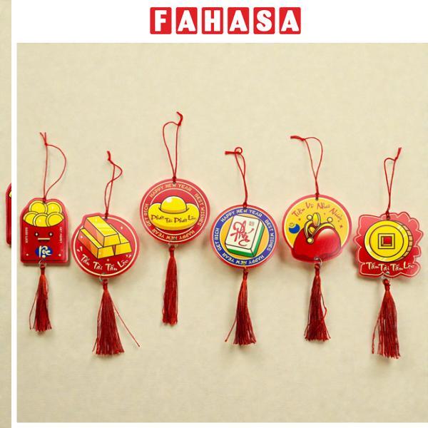 Vỉ 6 Dây Treo Trang Trí Tết 24 cm - H15-1 - Mẫu 5