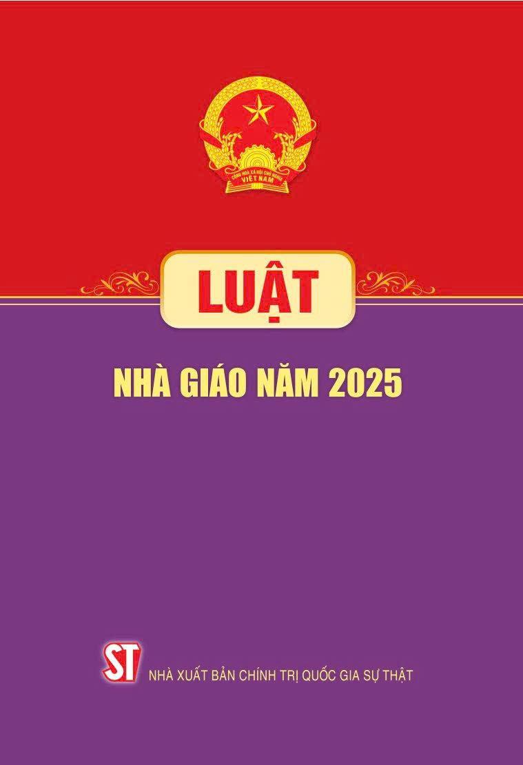 Sách - Luật Nhà Giáo Năm 2025