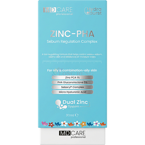 Tinh chất kiềm dầu MD CARE Zinc-PHA Sebum Regulation Complex (30ml) - Hàng chính hãng