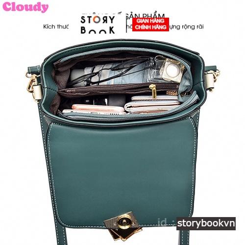 (Mới) Túi Xách Nữ khóa gương style Hàn quốc cực hot CL130 STORYBOOK