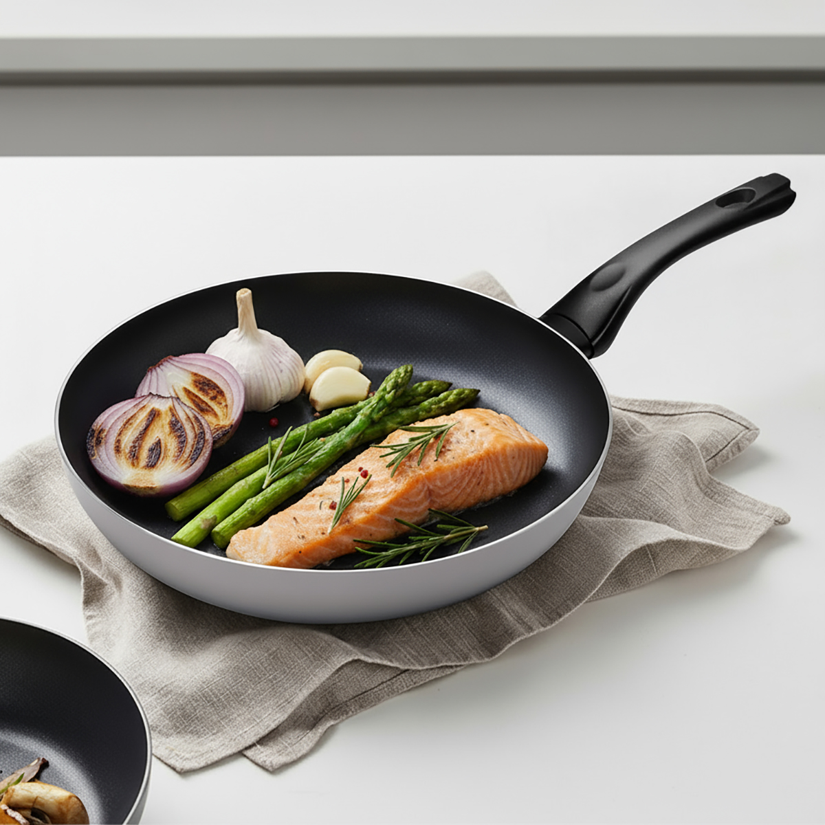 Chảo Chống Dính LocknLock Grano IH, Dùng Được Bếp Từ, Nhiều Size, Hàng Chính Hãng - JoyMall