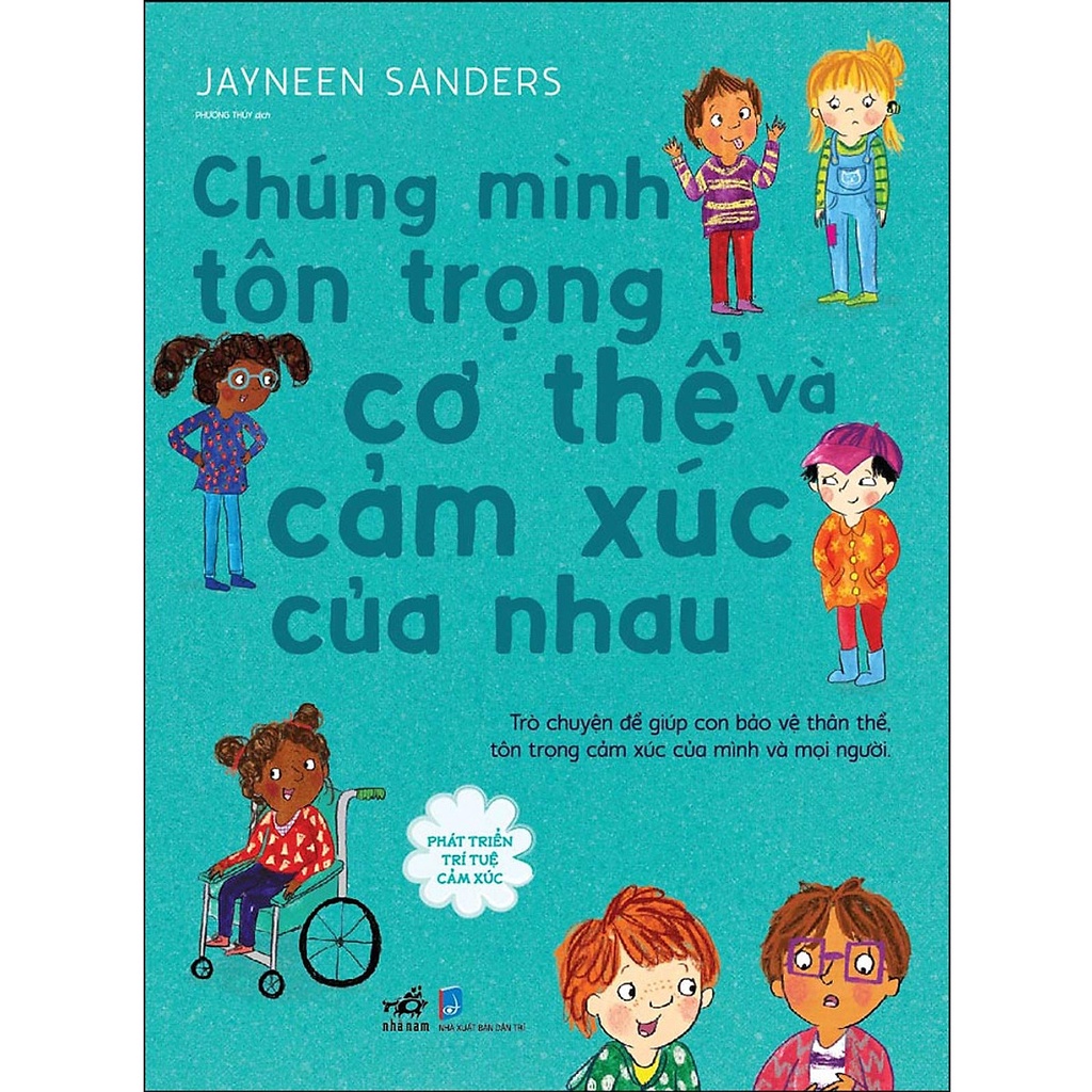 Combo 6 Cuốn (Phát Triển Trí Tuệ Cảm Xúc): Cảm Xúc Của Con Màu Gì? + Chúng Mình Tôn Trọng Cơ Thể Và Cảm Xúc Của Nhau + Con Được Là Chính Mình + Sự Tử Tế Đẹp Như Bông Hoa + Con Kiên Trì, Con Không Bỏ Cuộc + Gấu ơi, Con Lo Lắng Đến Chừng Nào