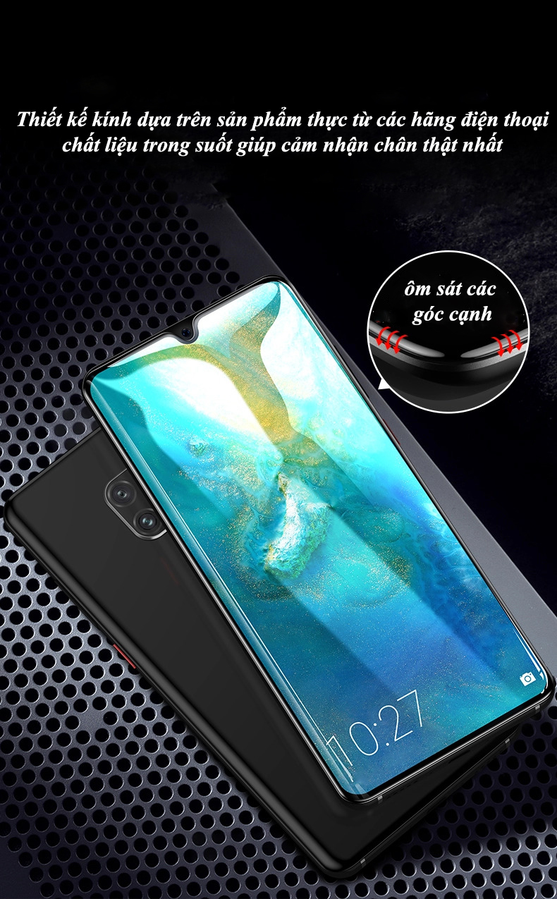 Kính Cường Lực cho XIAOMI MI NOTE 10 PRO Full Keo Màn Hình SIÊU BỀN, SIÊU CỨNG, ÔM SÁT MÁY CHÍNH HÃNG CAPARIES