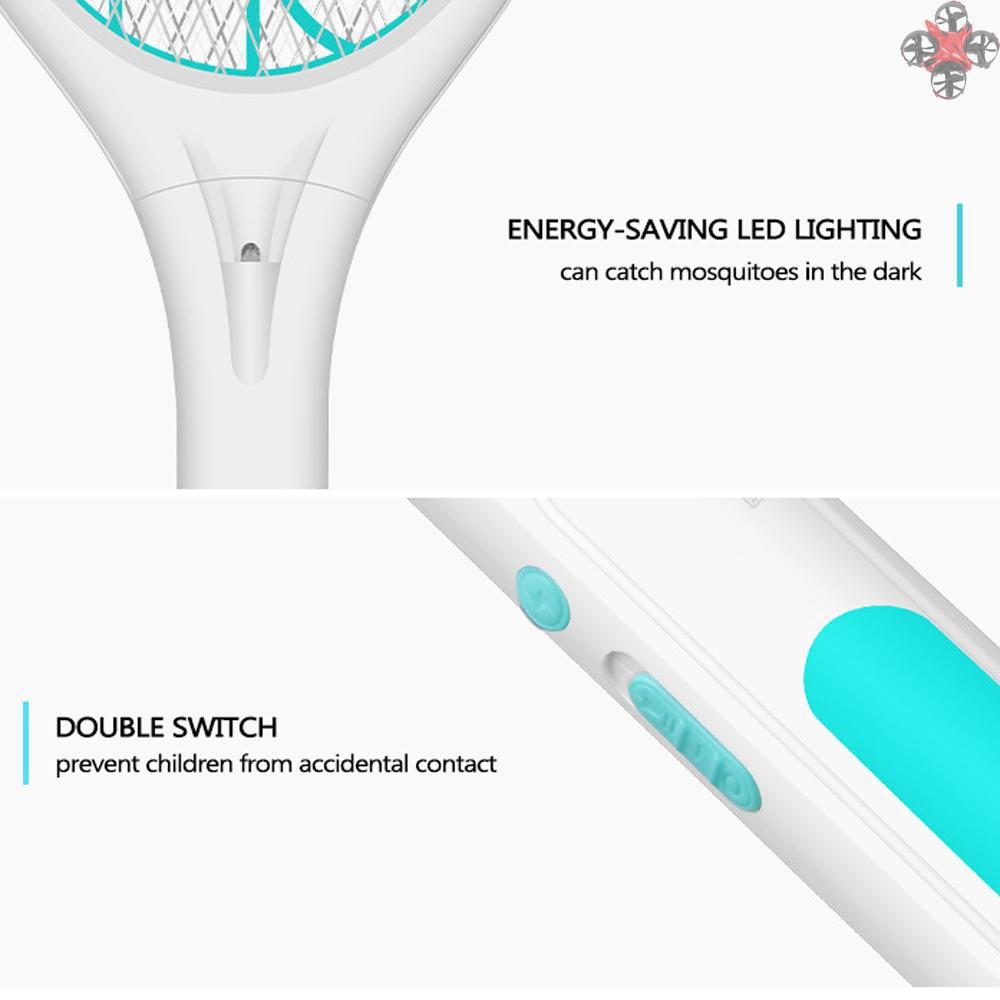 Vợt Muỗi Điện Sạc Usb Tiện Lợi