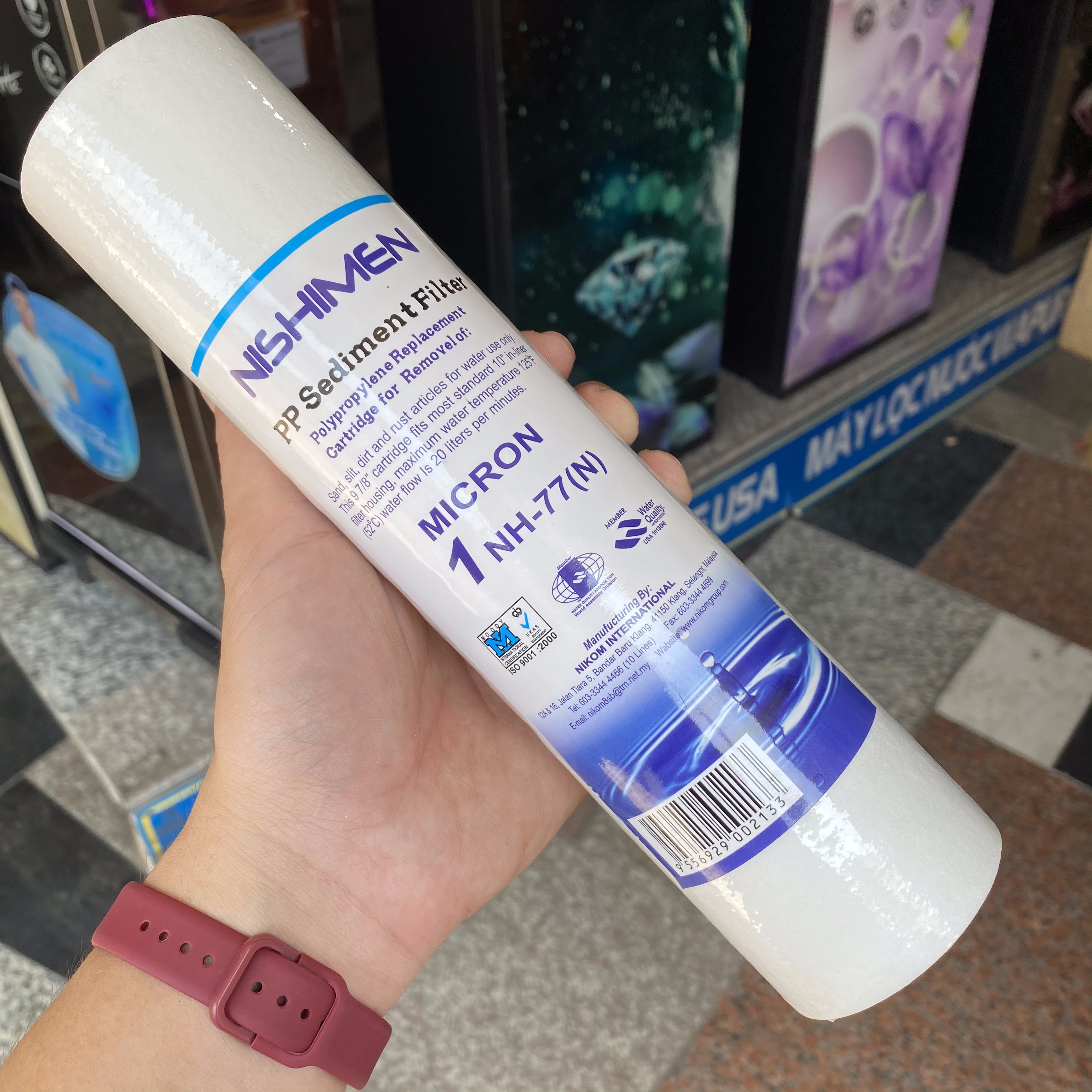 Lõi Lọc Số 1 PP 1 Micron Nishimen Malaysia - TBGDTH