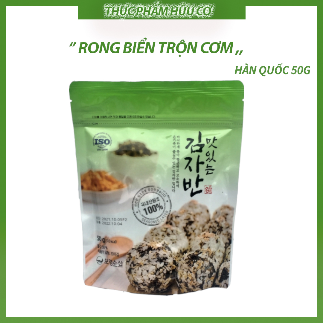 Rong biển ( trộn cơm ) Hàn Quốc 50G / Sấy giòn trộn gia vị