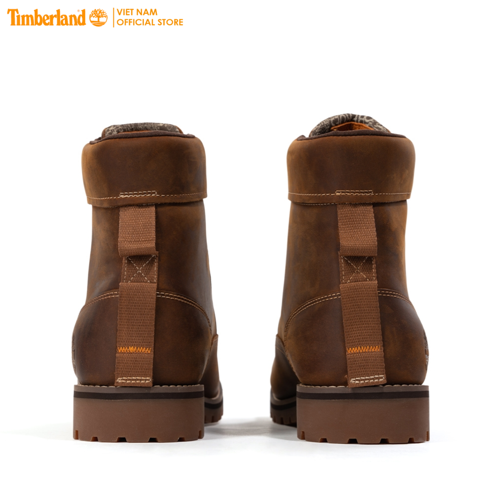 [Original] Timberland Giày Cổ Cao Nam Rugged Waterproof II 6 Inch Boot Rust Full Grain TB0A2JJB5J