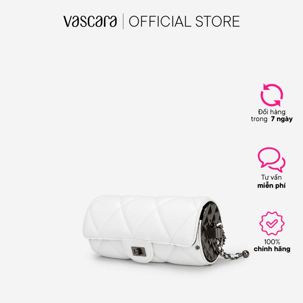 Vascara Clutch Dự Tiệc Barrel May Chần Bông - CLU 0107