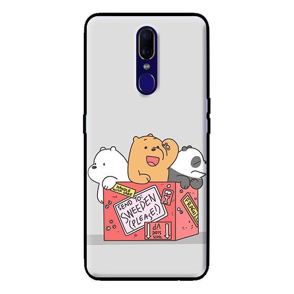 Ốp in cho Oppo F11 3 Chú Gấu 2 - Hàng chính hãng