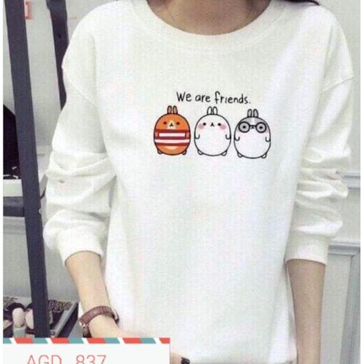 Áo nỉ cute - MÃ AGD837