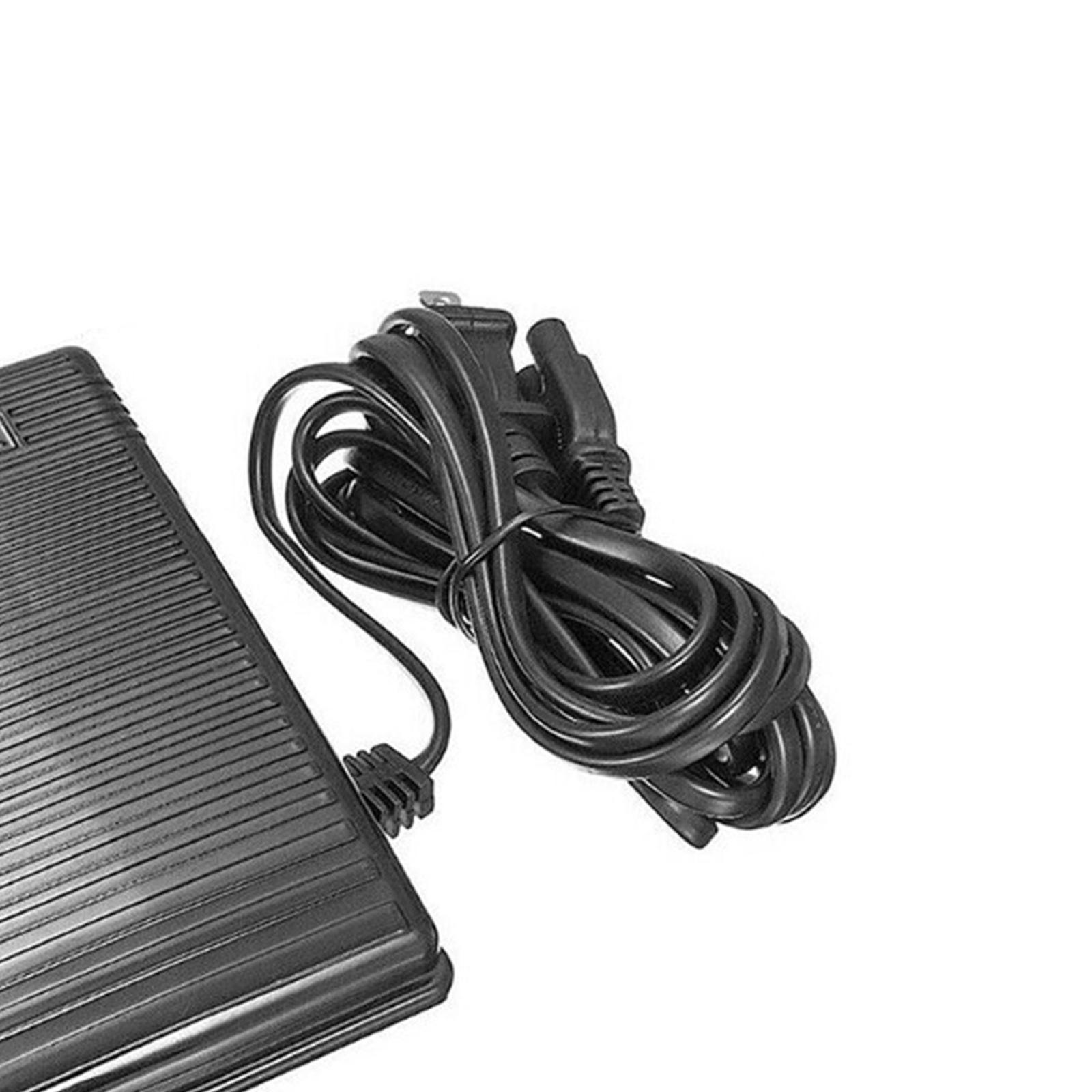 Durable Sewing Machine Foot Control Pedal Anti-slip Foot Switch with Cord