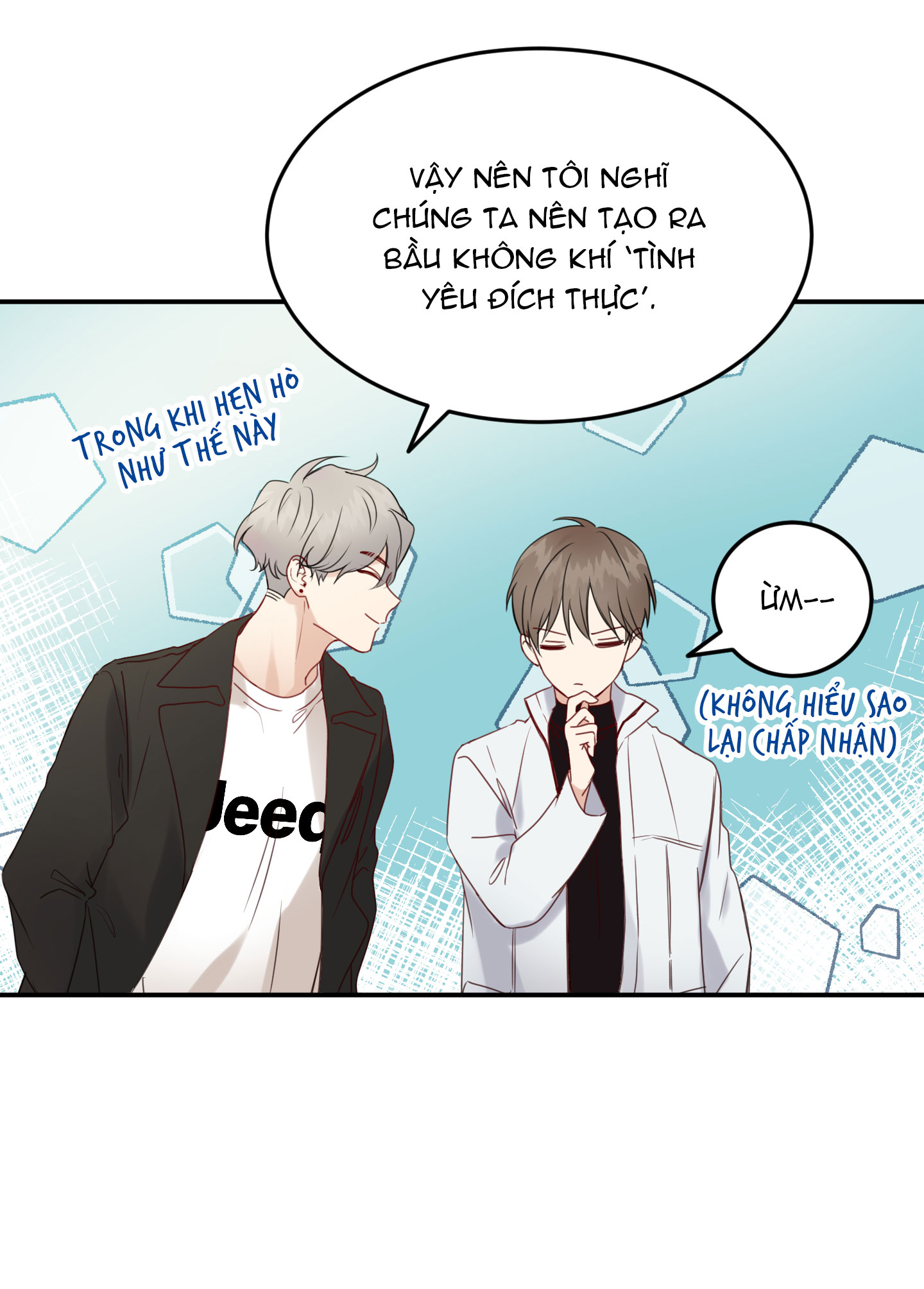 tình yêu bình thường nhưng không dễ tìm chapter 3 56