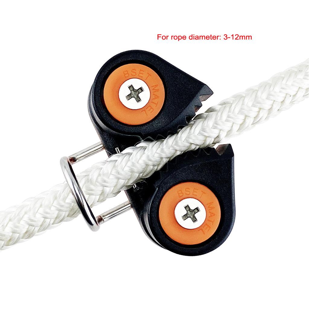 4pcs Composite Sailboat Cam Cleat Kayak Anchor Cam Cleat for 3-12mm Rope